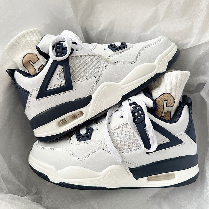 Zapatos de cojín de aire, zapatos de nicho de hombre, zapatos de moda de verano, zapatos de baloncesto amarillos de suela gruesa