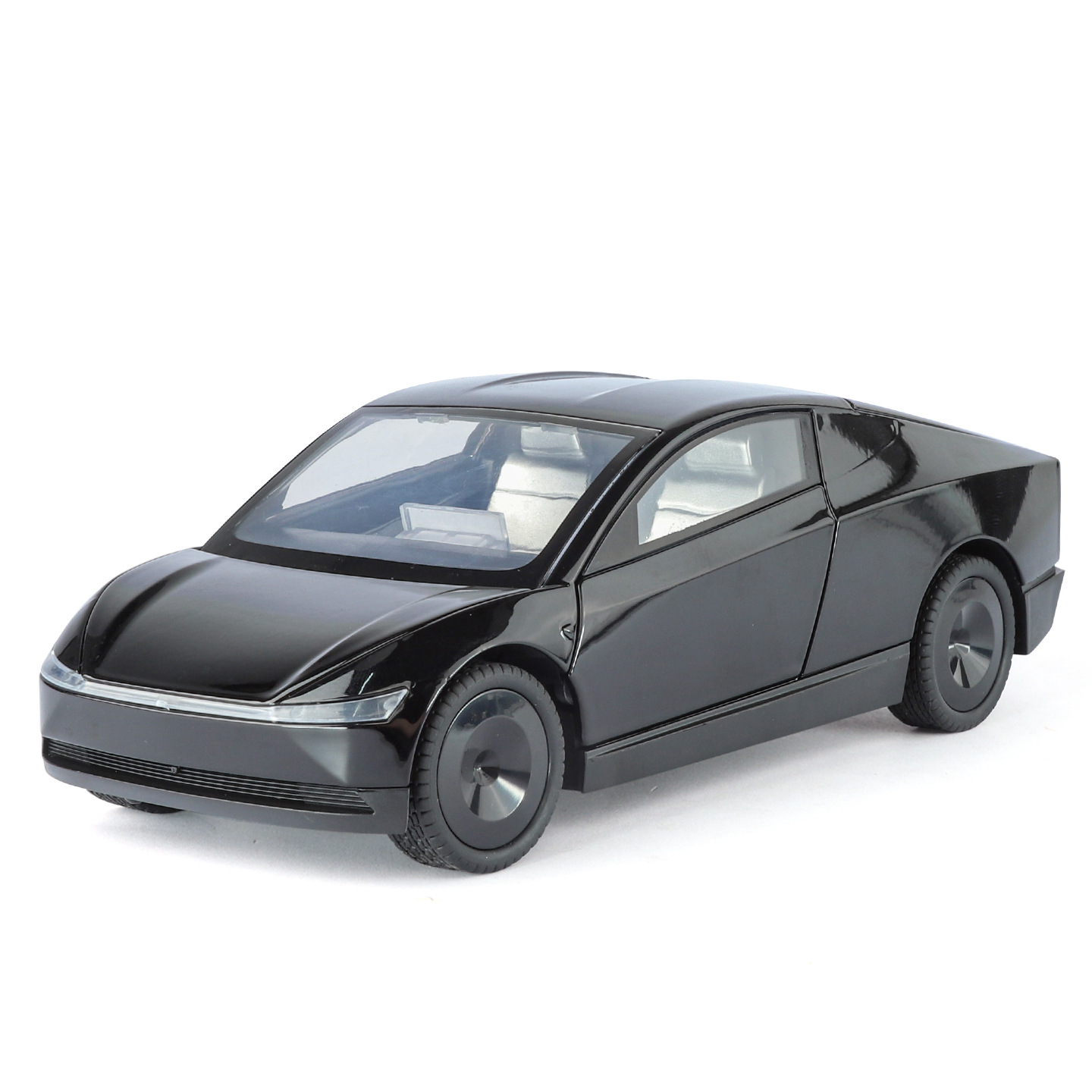 1: 24 nueva energía coche de aleación modelo de tranvía colección de juguetes de simulación de luces de retorno colección de adornos de automóviles al por mayor