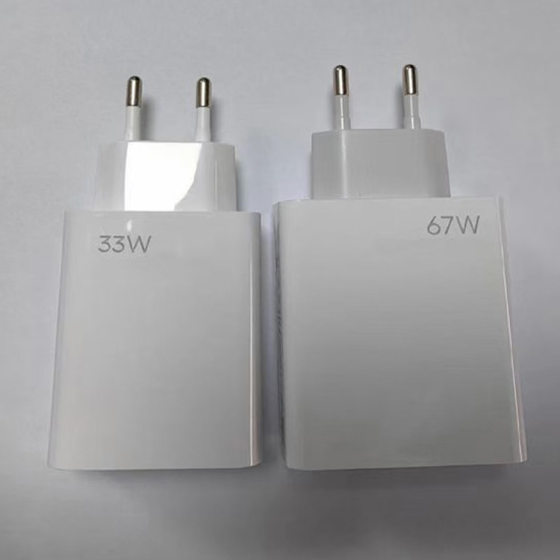 Suitable for millet charger 67W European Gauge Charger original rounded plug 33W fast charging set Wholesale