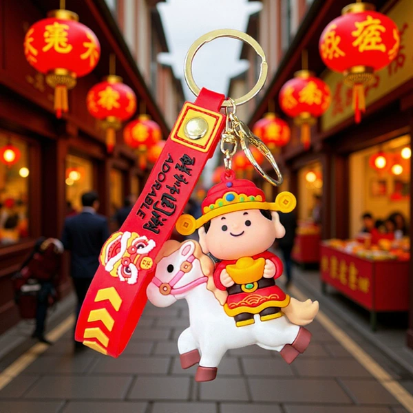 Little God of Wealth in the Year of the Horse-Red Hat Yuanbao