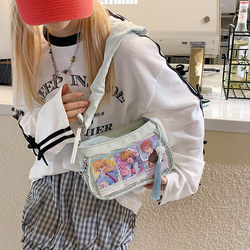 少量痛バッグ、デイリーオリジナル二次元バッグ、クロスボディバッグ、手提げ脇バッグ、工場直販|undefined