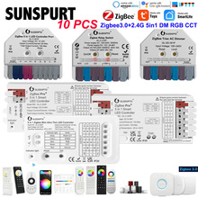 led������zigbee3���������ɿع������12V��ɫ˫ɫ�߲�rgbcwͨ��