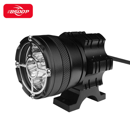 BSDDP wholesale motorcycle headlamp 9-bead barrel waterproof modified external 6-bead strong spotlight LED long-beam headlight