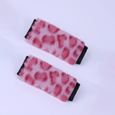 roof handle protective cover, Other Automotive Interior Supplies - 2-rose-red-leopard-print-car-roof-pull-gloves