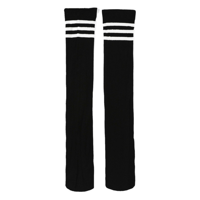 Fábrica al por mayor de primavera y verano calcetines deportivos de terciopelo para niños sobre la rodilla calcetines de baile rectos transpirables para estudiantes de longitud media