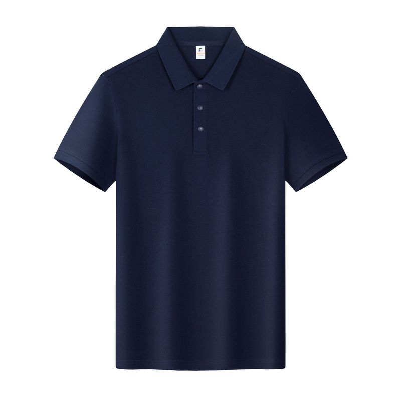 纯棉polo衫定制工作服印logo翻领短袖t恤4s店团体工装文化广告衫|undefined