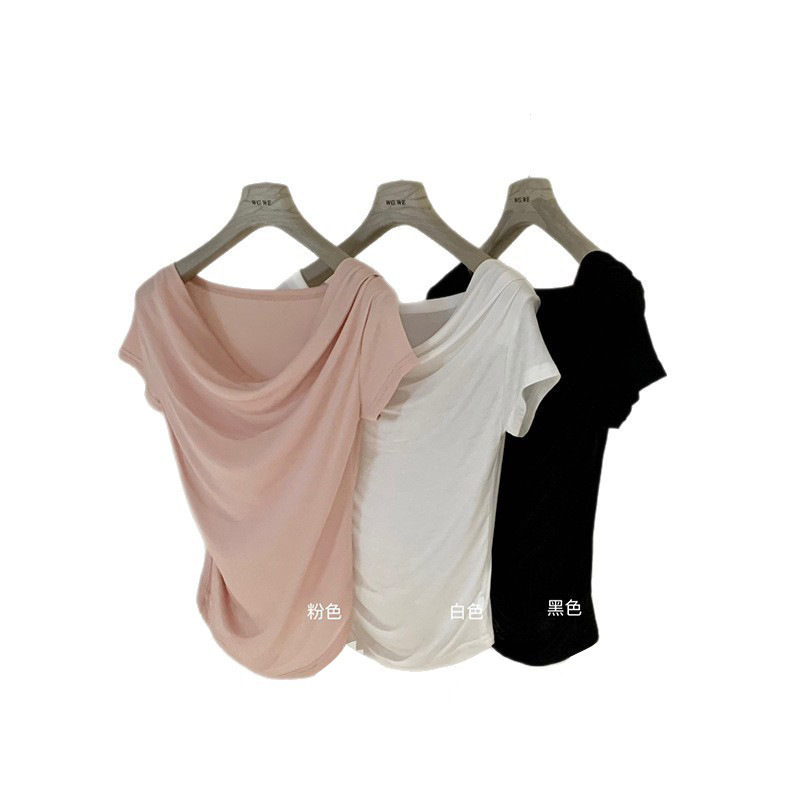 WGWE6024 呼吸系有酸素Tシャツ ツーウェアスイングカラー半袖シャツ|undefined