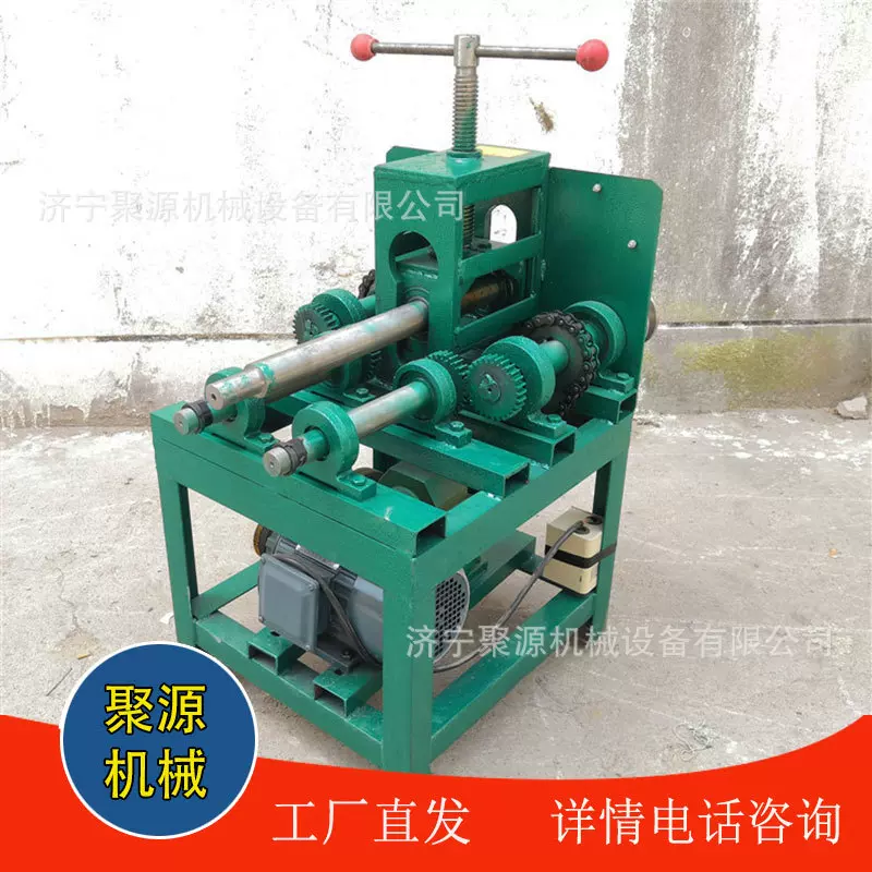 现货塑料大棚骨架折弯机 不锈钢圆管折弯弧机YM-63型号立式弯管机