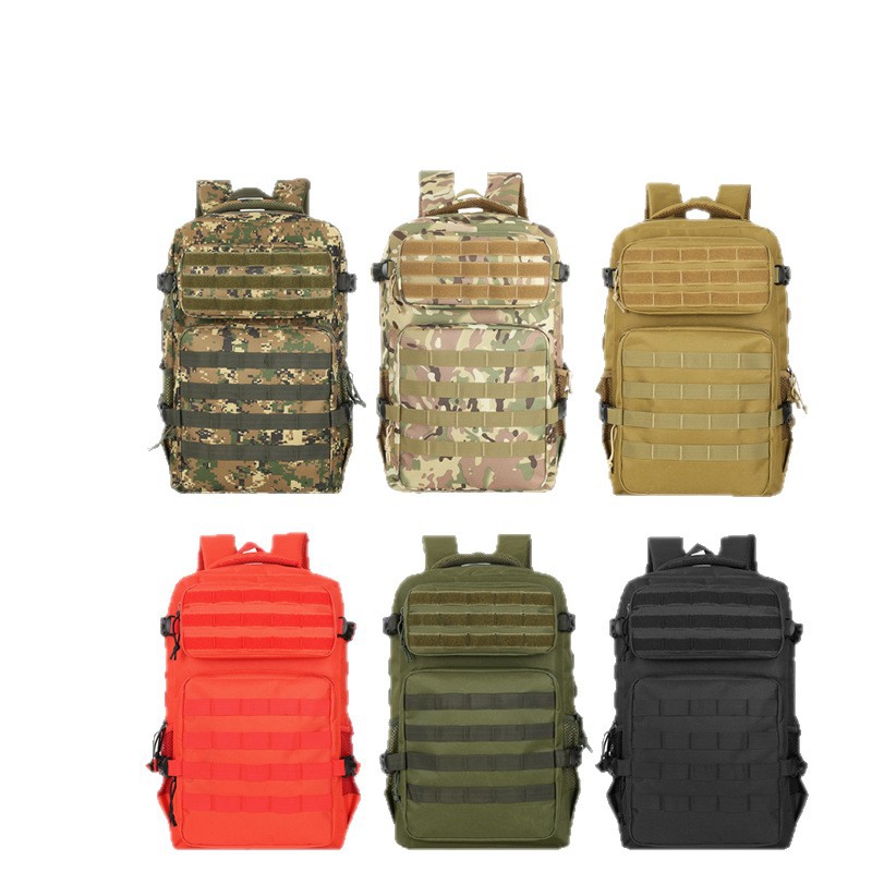 Nueva mochila táctica de ataque 3P al aire libre multifuncional de gran capacidad de camuflaje de campo mochila deportiva impermeable de montaña