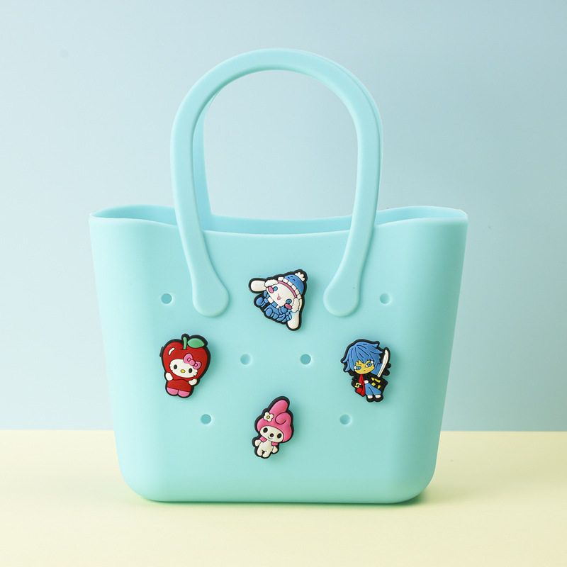 비치백 하늘색 만화 랜덤 2