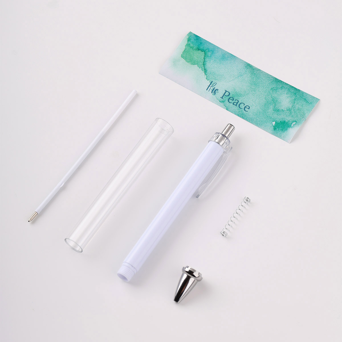 Pantallas completas Kawai papel de papel pequeño lápiz blanco pulsar lápiz de bola inserción de papel de alto valor de cara DIY dibujo personalizado al por mayor image 4