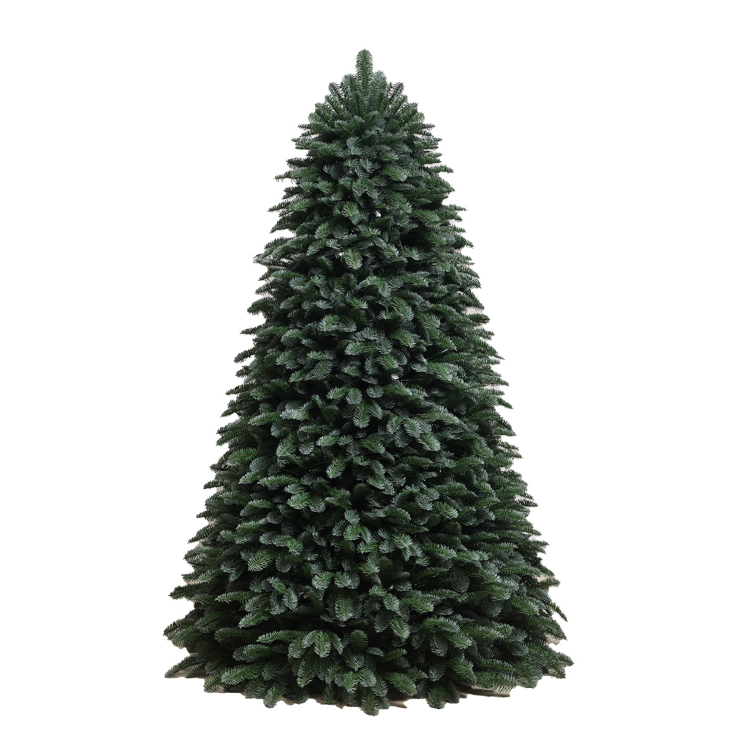 Decoraciones de Navidad PE puro imitación de árbol de Navidad con lámpara 120 / 150 / 180 / 210cm adornos grandes