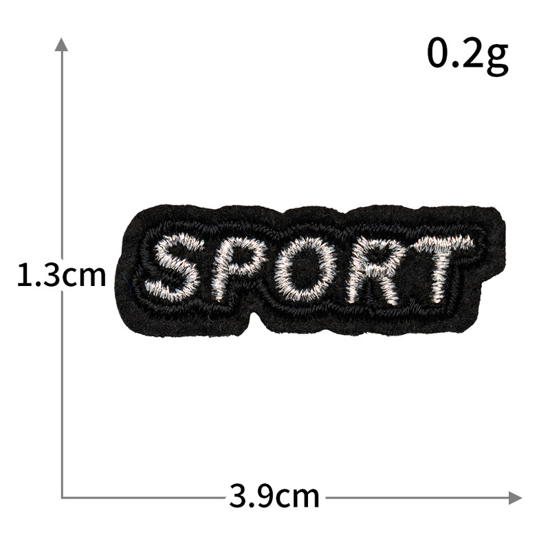 小型金銀糸クラウン蜂バッジコンピュータ刺繍スポーツ文字刺繍布ステッカー粘着パッチステッカー|undefined