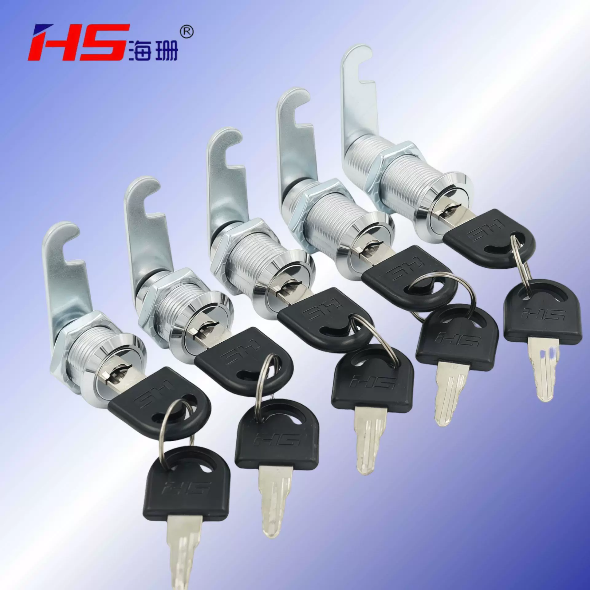 9900转舌锁正心凸轮锁机箱锁文件柜锁办公柜门锁充电桩锁柜子锁