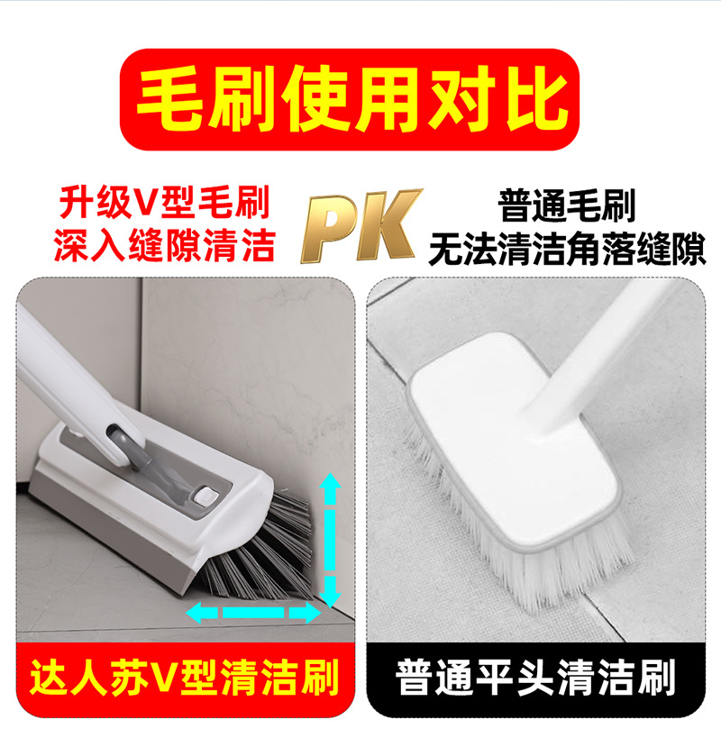 厨房缝隙刷 卫生间清洁工具 硅胶清洁刷 打扫卫生保洁专用工具 工具刷 神器爆款 地板清洁刷 地缝刷 刷子卫生间刷地 瓷砖清洁刷 板刷 清洁刷子 神器爆款家用 刷子清洁工具 厨房清洁刷 浴室刷 V型三角刷4.jpg
