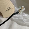 17#Baiyu Double Flower Pendant Tenglong Bad (bag)
