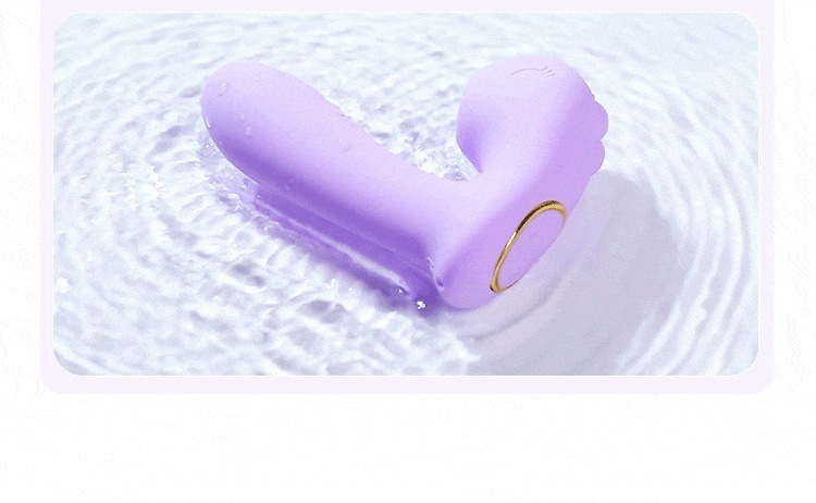 Mystery Bobo Dragon Purple Wearable Mini Masturbator with Suction Vibration and App Control — detail image 13