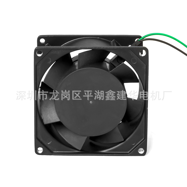 厂家批发用于暖风机机柜机箱服务器柜用的散热风扇9238大风量7叶