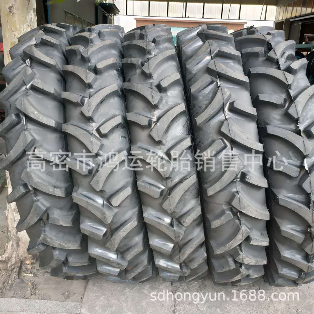 中耕机窄轮胎12-38 11-38 12.4-54 12.4-48 11-32 加高配钢圈打药
