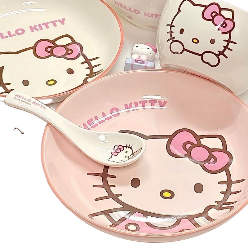 Санрио, Hello Kitty, посуда, керамический набор