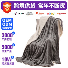 定制加厚珊瑚绒毛毯双层羊羔绒毛毯法兰绒毯子加厚法莱绒毛毯跨境