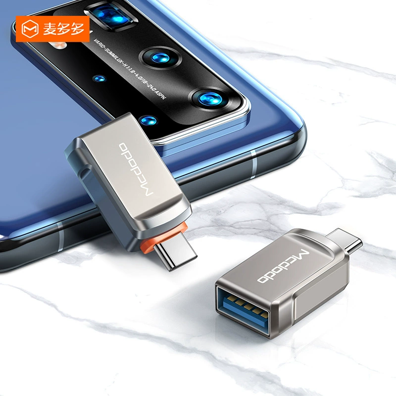 Macando USB-A 3.0 до Lightning/Type-C ротор портативный OTG конвертер