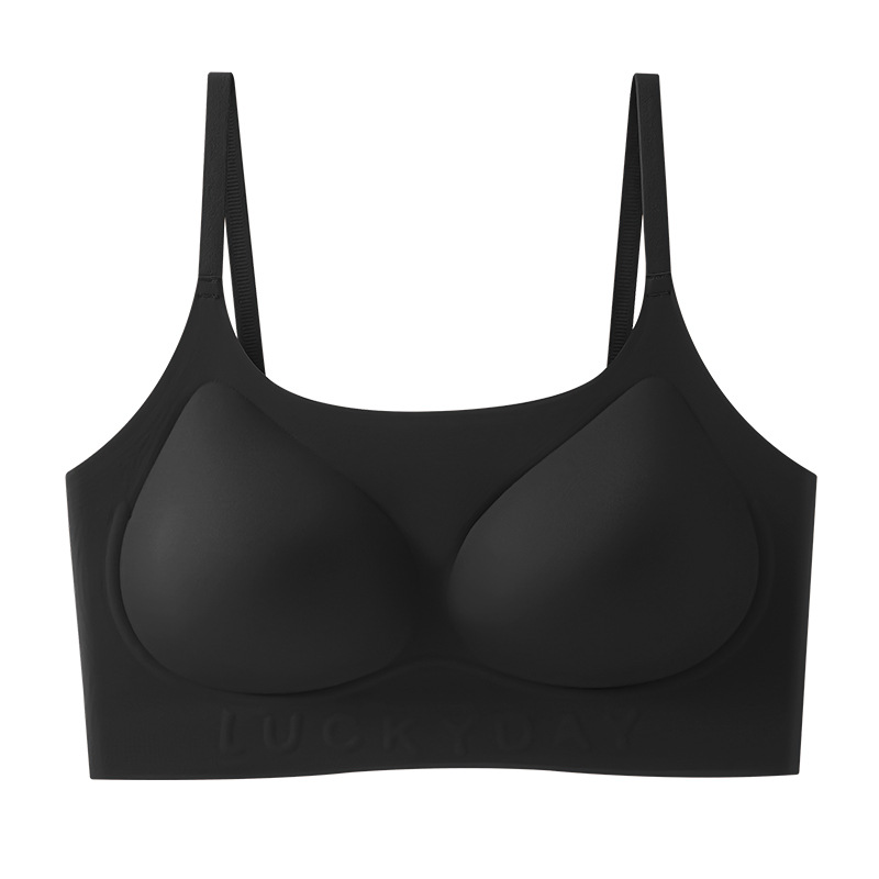 Blanco invisible T impermeable fundador líquido ropa interior mujer sin marcas pechos pequeños colapso no vacío taza contra el pecho colateral anti-prolapso sostén delgado