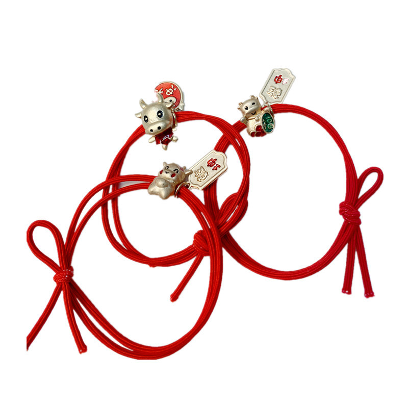 Cute Festive Calf Hair Rope display picture 4