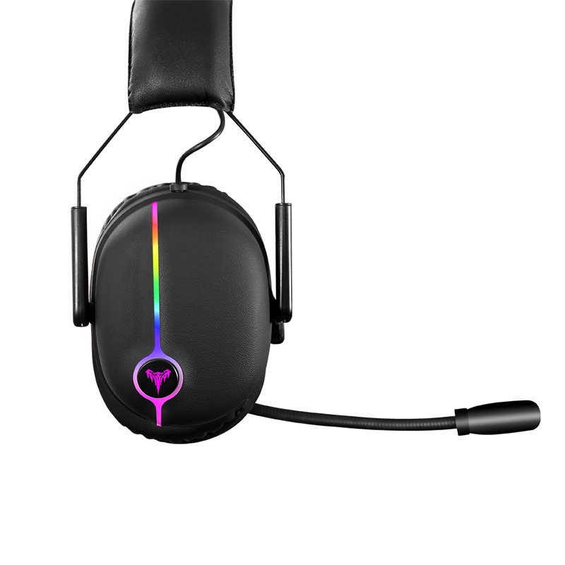 Fabricante en stock rápido titanio V11 auriculares suspensión cabeza de la viga de 7,1 canales de reducción de ruido Auriculares auriculares USB