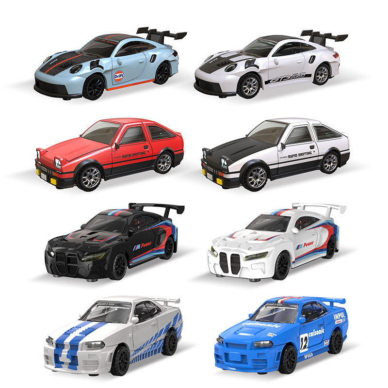 (Cross-border trading), remote control car, racing car, toy car for boys, scale 1:64 5