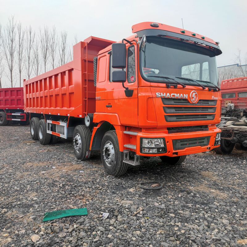 Shaanqi Delong 8*4 Dump Truck for Transporting Slurry, Delong 371 Horsepower 12-Wheel Engineering Dump Truck Shaanqi Delong 8*4 Dump Truck for Transporting Slurry, Delong 371 Horsepower 12-Wheel Engineering Dump Truck