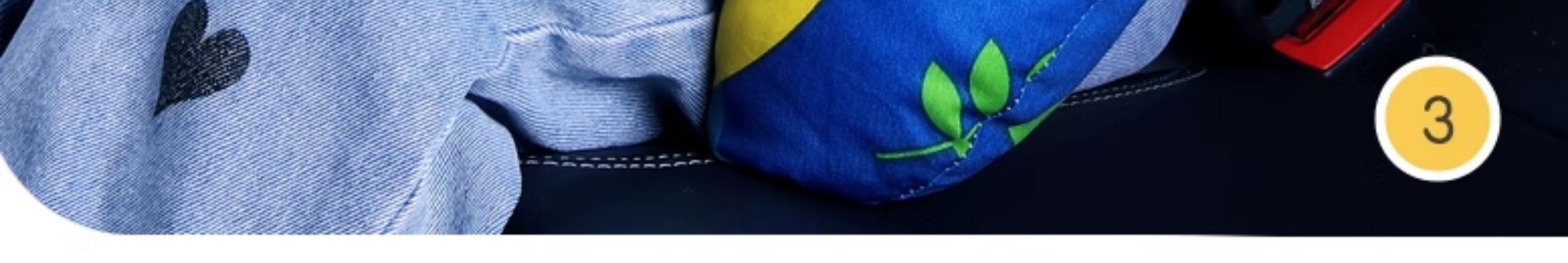 Children's car seat belt anti-collar neck baby pillow pillow pillow car sleeping artifact shoulder guard