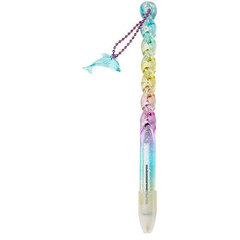 String of pen crystals, crystal drill, hanging decorative items, pearl gemstone jewelry, pendant, gradient penguin round pen