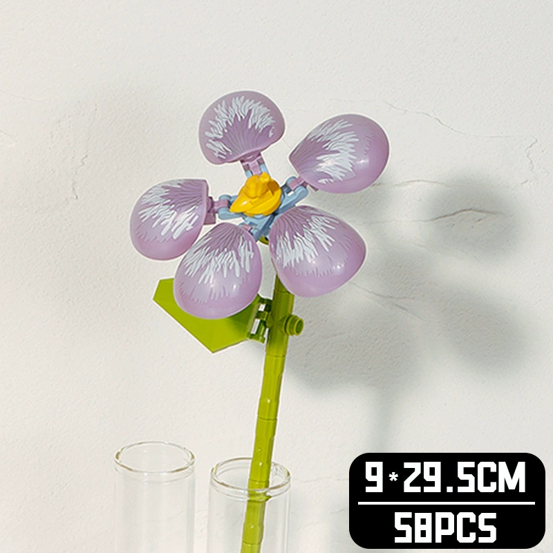 Realistic Table Flower Set, DIY Miniature Bouquet Constructor, Assorted Rose & Sunflower Models, Gift