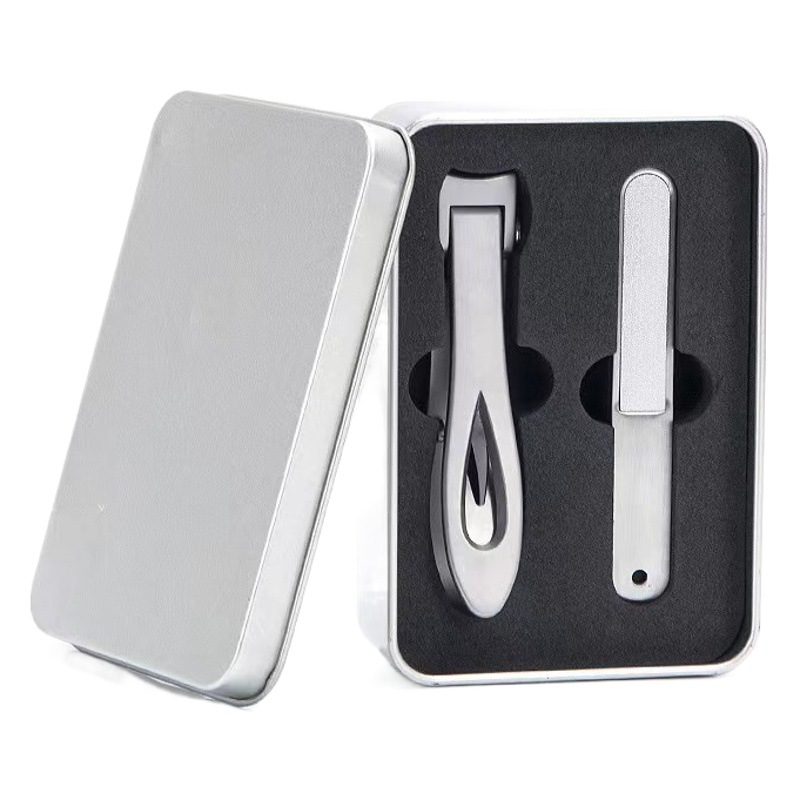 Directo de fábrica cortaúñas traje herramientas de uñas cortaúñas exfoliante Borde de acero inoxidable cortaúñas al por mayor