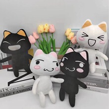 跨境Toro Inoue plush多罗猫可爱搞怪创意卡通儿童情侣公仔毛绒玩