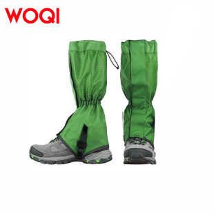 WOQI Waterproof snow leggings and rips protection shoe covers suitable for outdoor hiking and hiking products