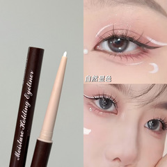 FAICCIA~ Canm*ke 初心者向けの極細アイライナー ジェルペン、にじまない、防水、細いブラウン
