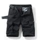 Men's clothing summer new casual shorts overalls multi-bag pants