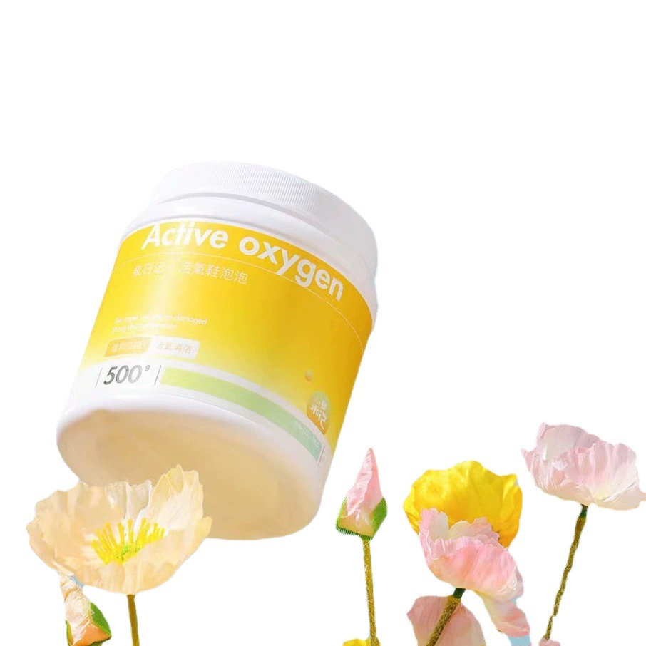 Весенний дневник живой кислородной обуви пузырьковый ленивый мойка обуви пенообразный порошок очищает маленькие белые ботинки для дезактивации и отбеливания