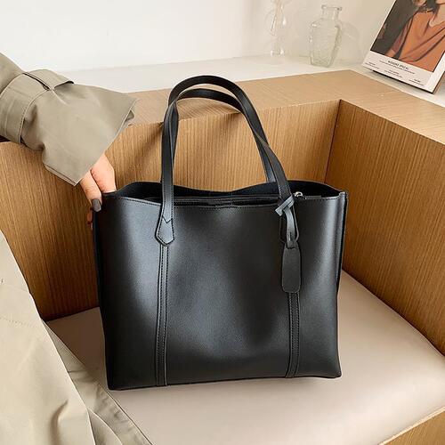 Large-capacity bag women's bag  new trendy internet celebrity casual tote bag simple ins single shoulder portable class bag