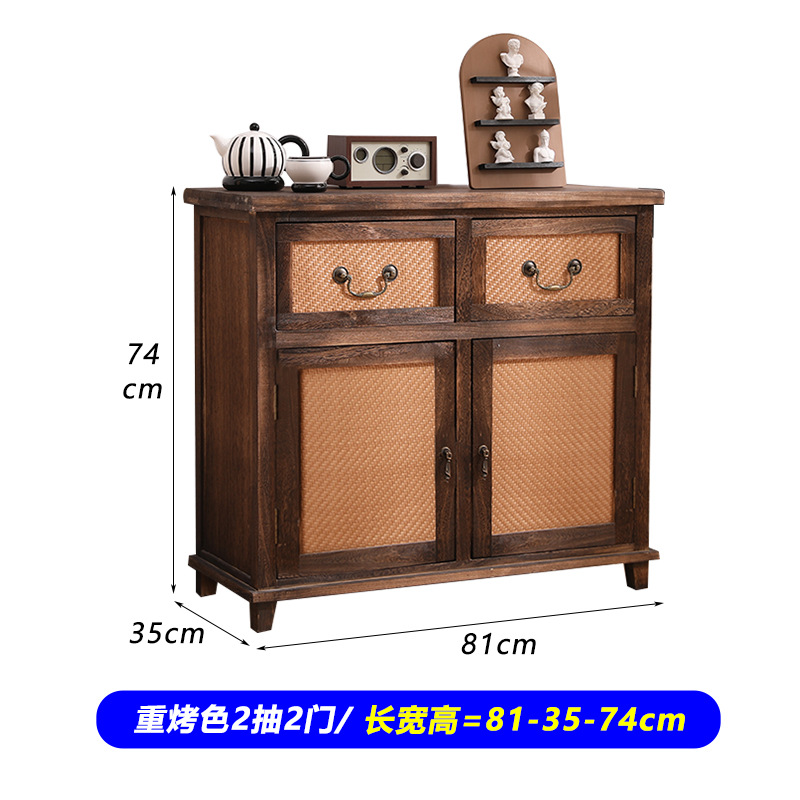 G932 ratán-2 bombeo 2 puertas (81*35*74CM)