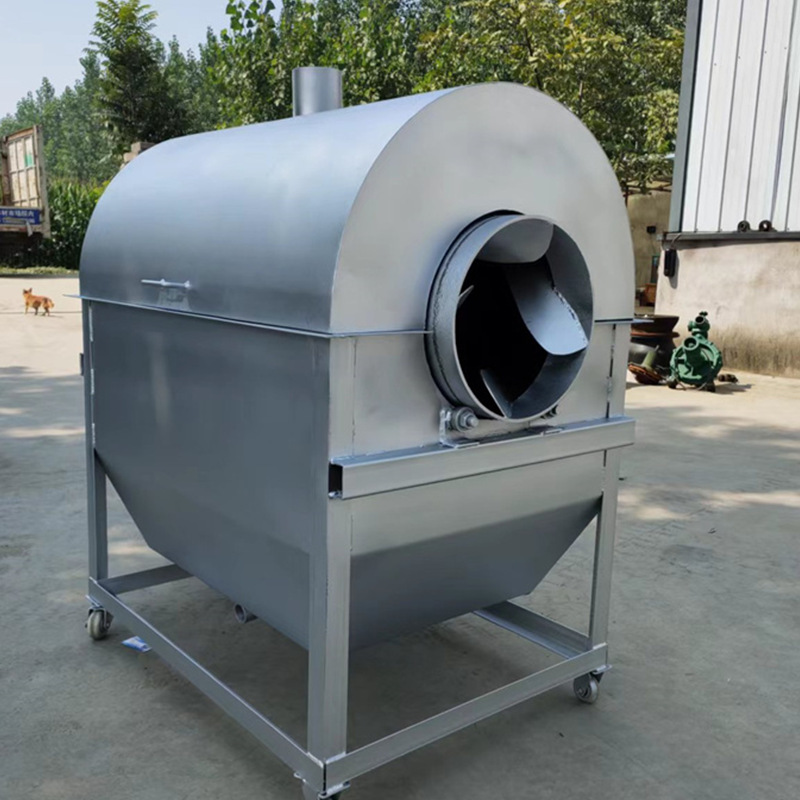 全自动滚筒炒锅 五谷杂粮炒料机自动控温 多功能炒货机