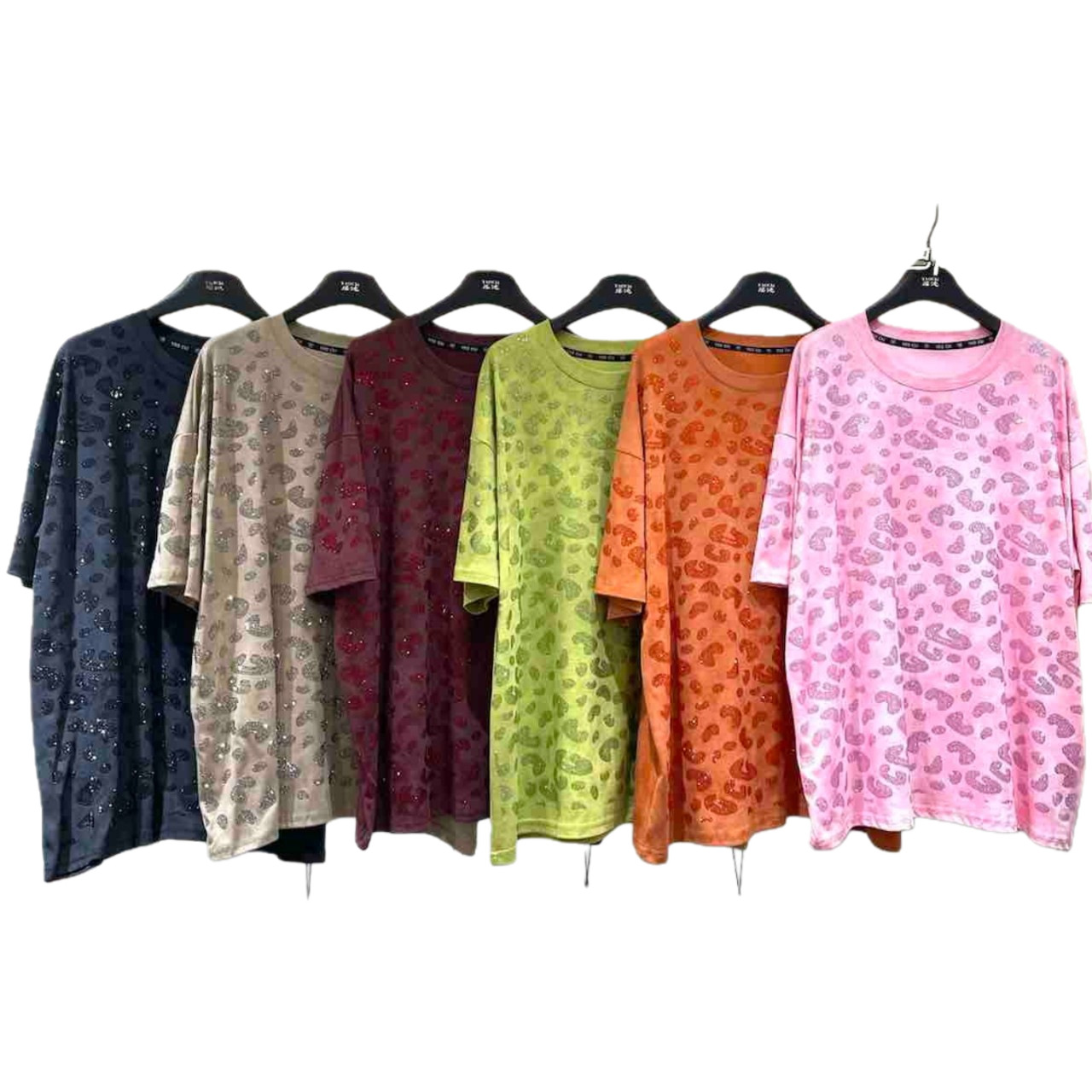 Suelta camiseta de manga corta 2026 nuevo verano ropa de mujer casual de tamaño grande transfronteriza marca de moda europea y americana africana image 2