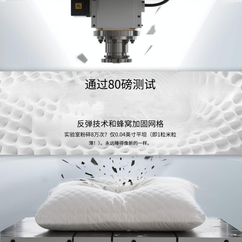 护颈枕记忆棉枕头慢回弹符合人体工学枕头侧卧仰卧专用睡眠枕|undefined