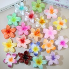 欧米風クロスボーダー紫荆花ヘアクリップ、女性用高級感のある後頭部シャーククリップ、サイドクリップ、ヘアアクセサリー卸売