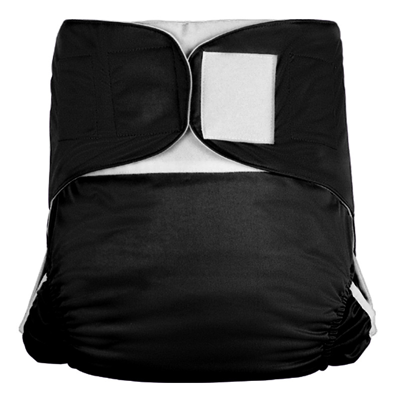 Pañales de tela lavables para adultos mayores con cierre mágico, pañales con bolsillo a prueba de fugas, almohadilla para orina, ropa interior con cierre mágico.