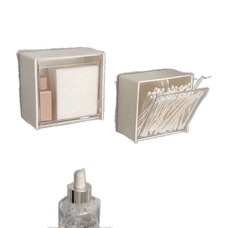 Storage box, waterproof cotton swabs, storage system, wipes, remote control
