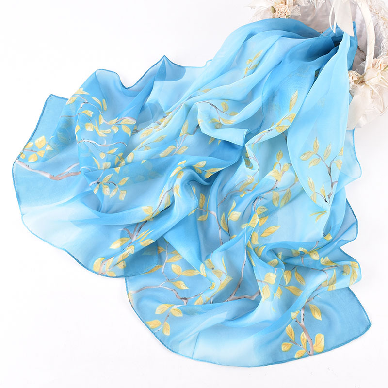 Elegant shiffon breathable scarf