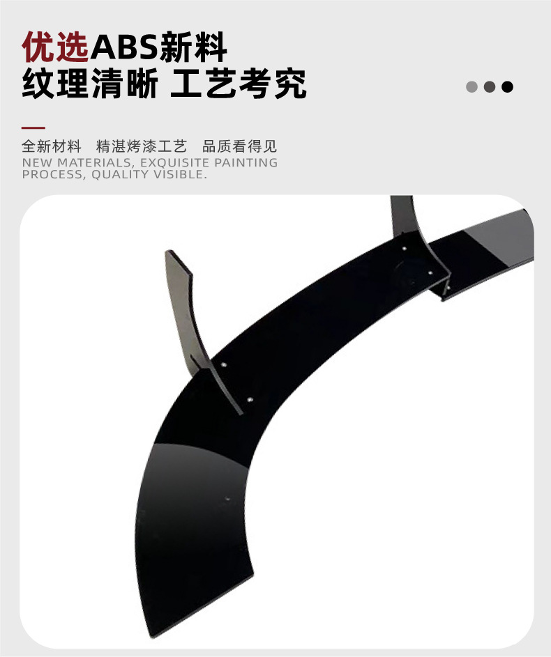 Suitable for Volkswagen Golf 5 Golf Mk5 R32 Rear Blade Rear Lip Spoiler Modification Accessories